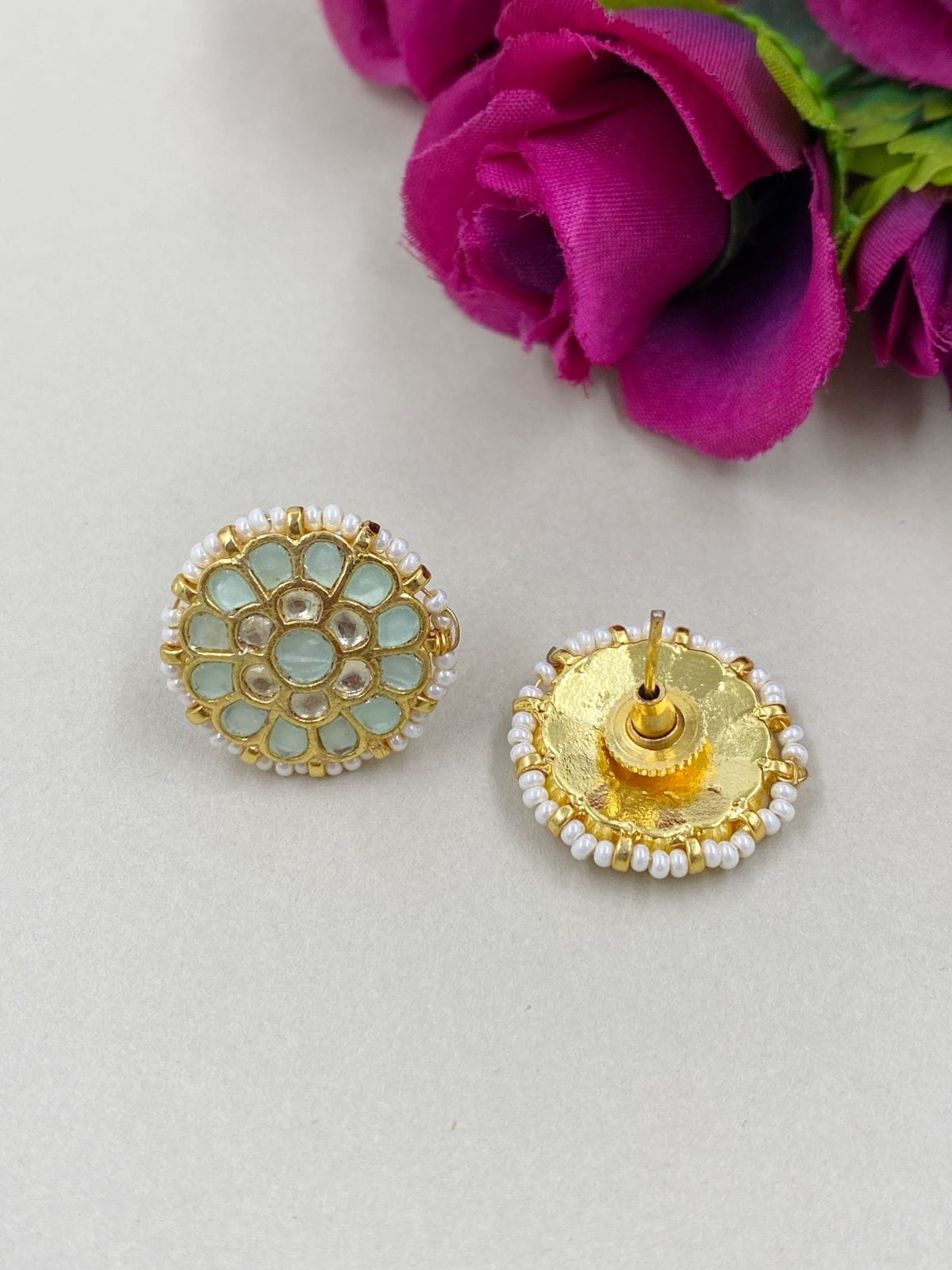 Bridal Wear Traditional Ladies Heavy Gold Diamond Earring, 10.25gm, 9 Kt at  Rs 165000/pair in Surat